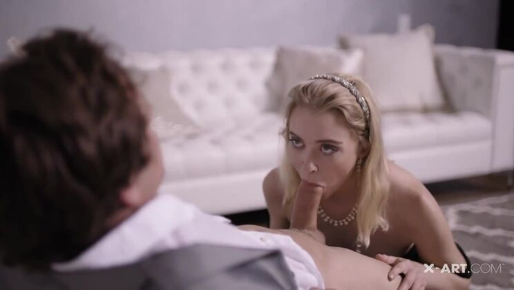 Chloe’s Hot Handjob in Stylish Couture