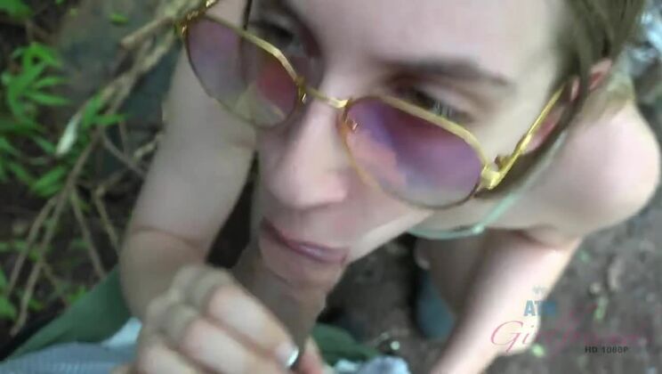 [ATKGirlfriends] - Niki Snow loves outdoor sex - fingering & facial - Niki Snow