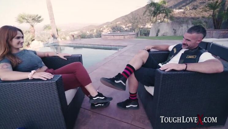 [ToughLoveX] - Siri Dahl BTS - Busty Tattooed Slut Fucked - Abby Adams