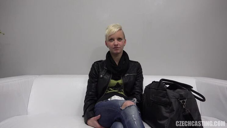 [CzechCasting] - Pierced Czech Teen Lucie Gets Dominated - Leyla