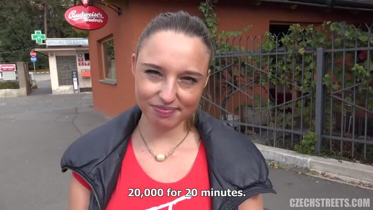 [CzechAV] - Big Tits Pregnant Czech Outdoor Fuck