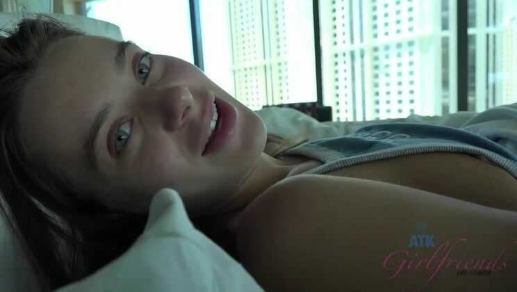 [ATKGirlfriends] - Lana Rhoades covered in sticky cum - Lana Rhoades