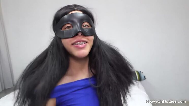 [HeavyOnHotties] - Shit on Brunette Big Ass Canela Mask POV - April Olsen - Joshua Lewis