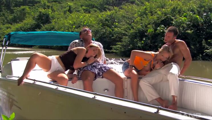 [BANG.com] - Jessica & Morgan: Blonde Brunette Boat Babes Take Big Cocks - Mike Angelo - Jessica Moore - Morgan Moon