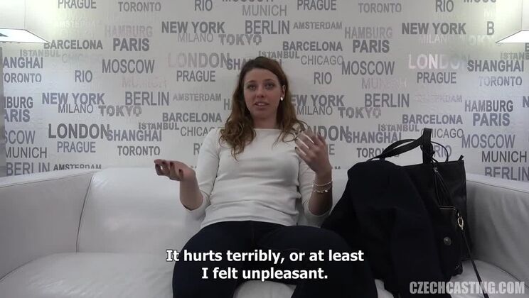 Brunette Tereza's Casting Seduction