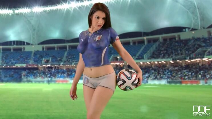 Forza Italia! Valentina Nappi's Big Ass in Action