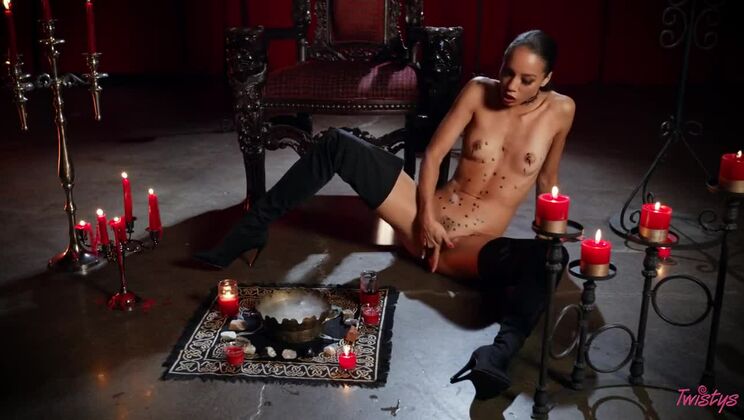 Erotic Ebony Solo with Sex Toys