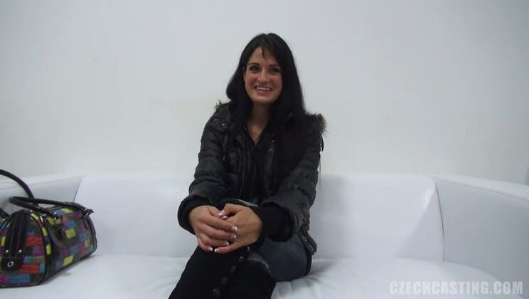 [CzechCasting] - Czech Amateur Brunette Zaneta Solo Casting - Zaneta