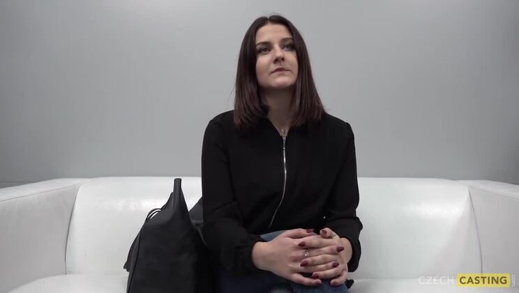 [CzechCasting] - Czech Brunette in a Hot Casting Session