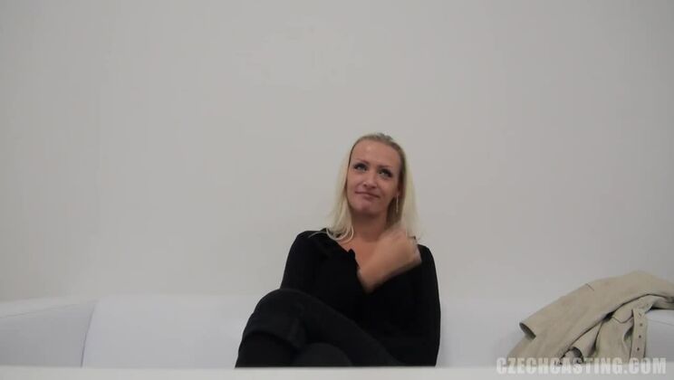 Olga, a Lovely Czech Blonde Casting