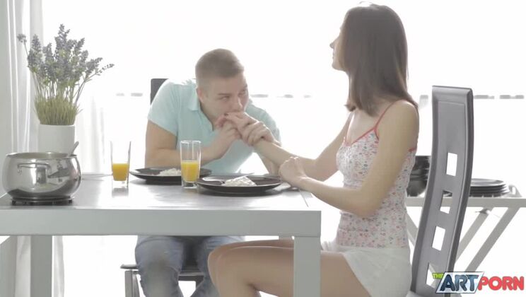 [TheArtPorn] - Nikolas Gives Aruna Aghora Breakfast Anal Treat