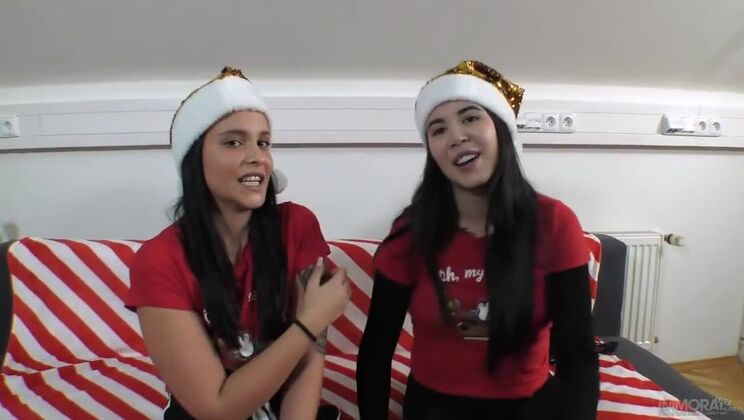 [ImmoralLive] - Stepdaughter's Christmas Gift: A Facial from Matt Bird - Matt Bird - Jennifer Mendez