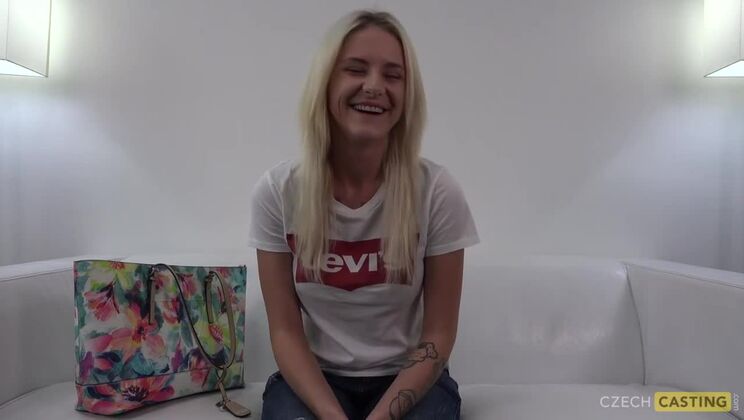 [CzechCasting] - Blonde Sabina with Big Tits in Casting