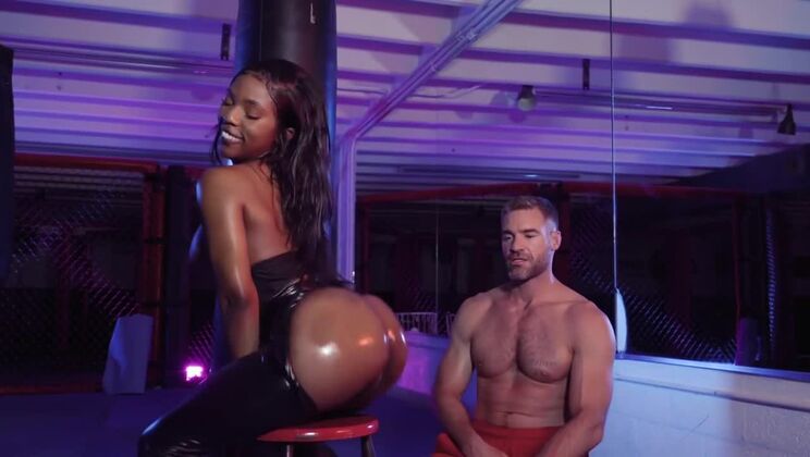 [Flixxx] - Tattooed Ebony Sarah Banks Big Tits Sex