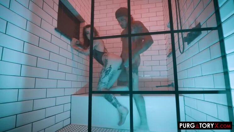 Brunette with Tats Gets Nasty - Praying Mantis Vol 1 E2