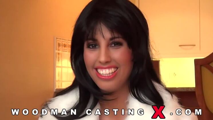 [WoodmanCastingX] - Deepthroat Casting with Rachida - Anissa Kate