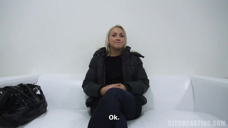 Blonde Lucie's Casting Couch