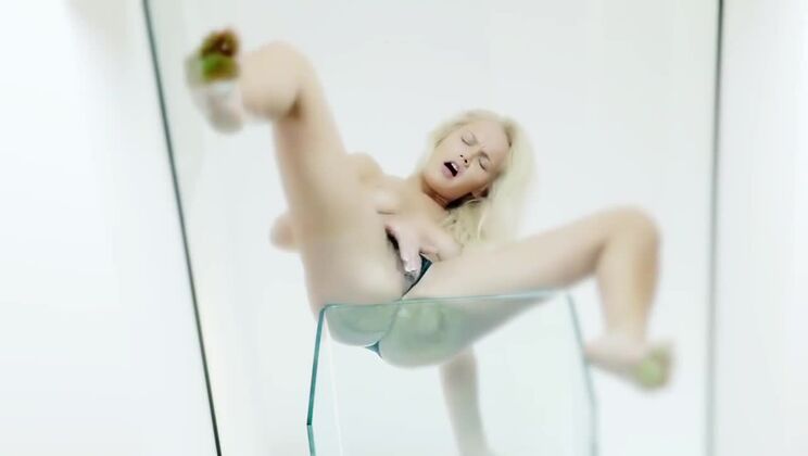 Blonde Babe, Young and Alone