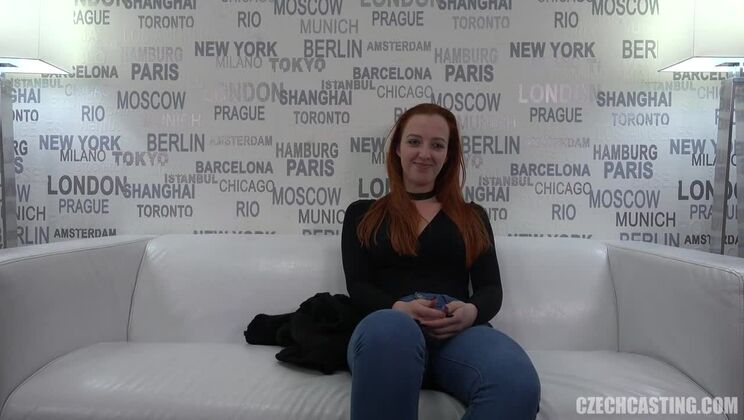 Redhead Czech Teen Casting Tryout