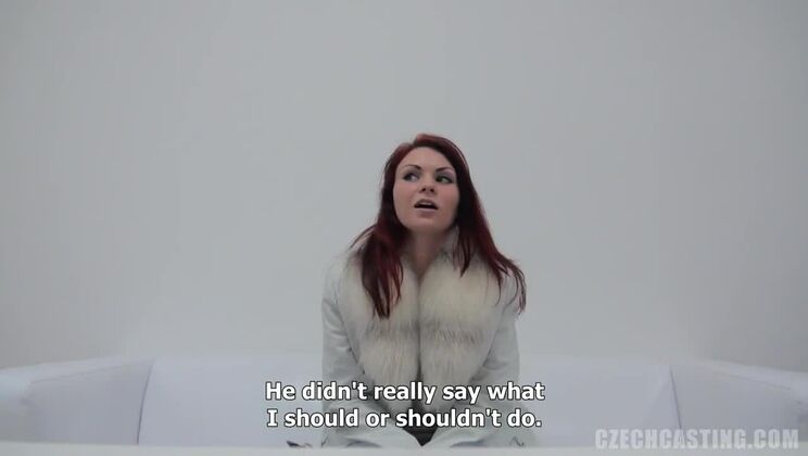 [CzechCasting] - Martina Redhead Czech Amateur - Martina