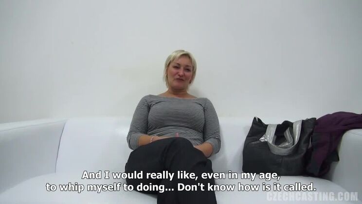 European Blonde Big Tits Vanda Casting Video