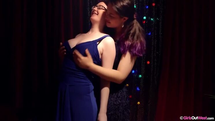 Brunette Sisters Tamzin & Tara - Big Boobs Pt1