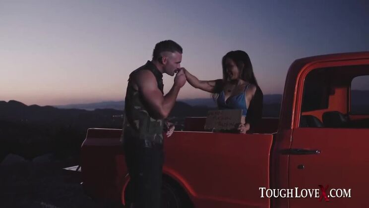 [ToughLoveX] - Truckin' with Lana Violet - Outdoor Sex - Lana Violet