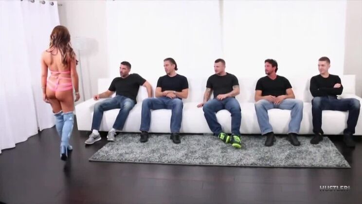 [Hustler] - Tasha Reign's Big Tits in DP Gangbang