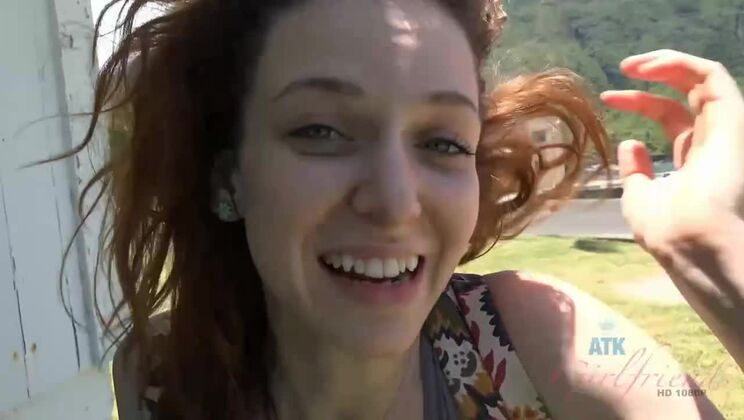 [ATKGirlfriends] - Redhead Emma Evins Has A Big Cock Girlfriend - Emma Evins