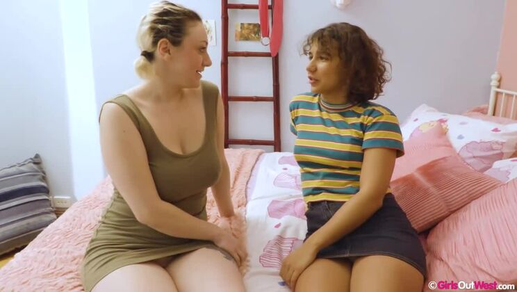 [GirlsOutWest] - Ivory Mae & Rubi Valentine - Wild Lesbian Date