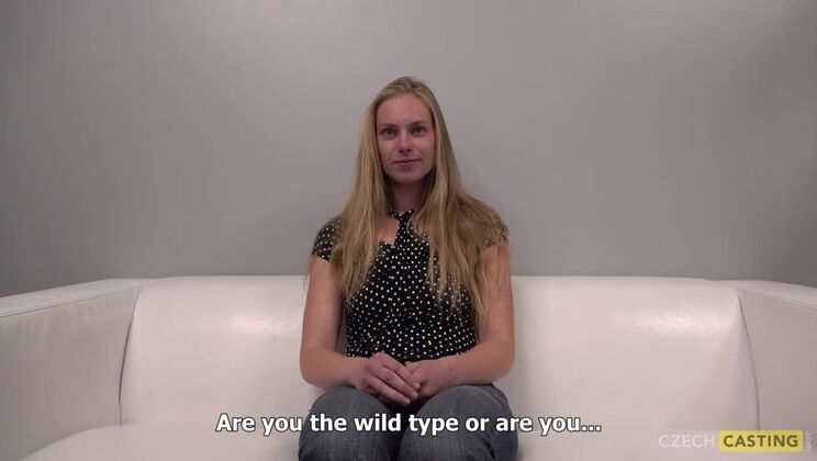 Tereza, a Blonde Czech Casting Star