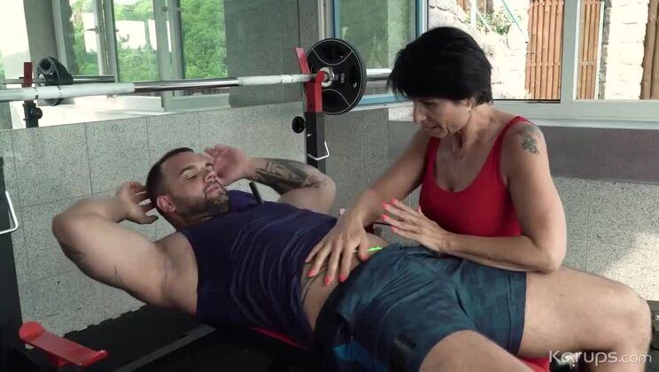 Granny Petra T Craves Young Man's Cock