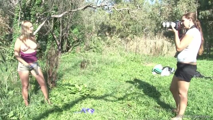 BTS with Arabella in Natural Setting