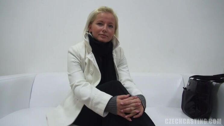Czech European Blonde Neli Casting