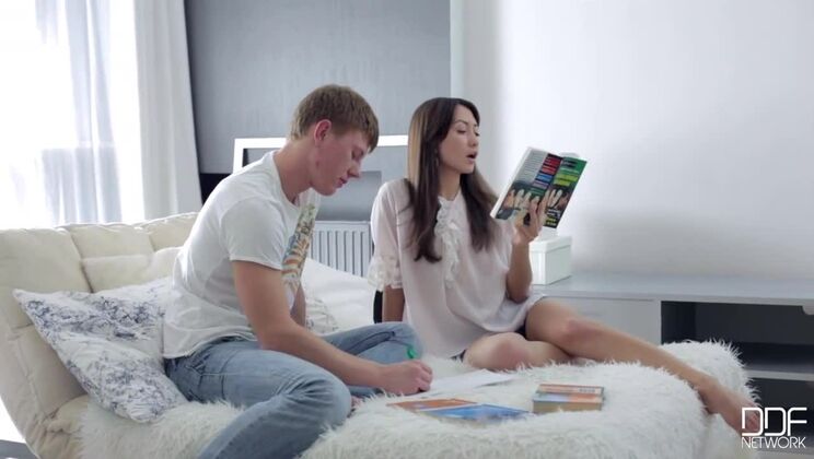 [EuroTeenErotica] - Ada's Fetish Fun with Shaved Pussy and Small Boobs - Sensual Jane