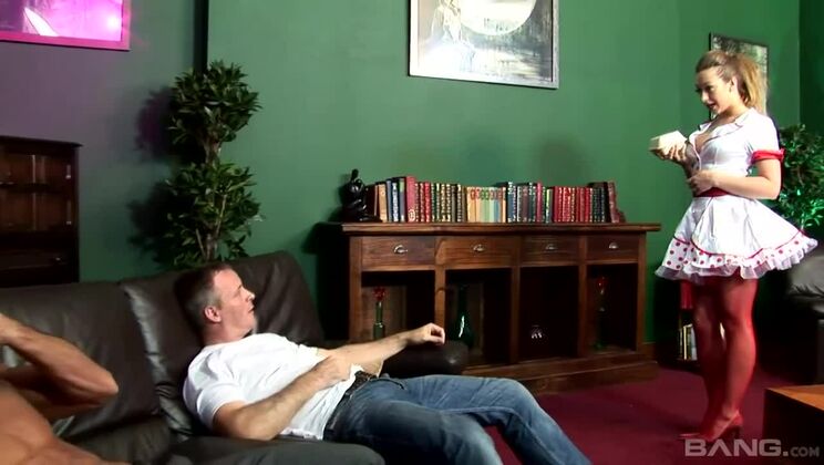 [BANG.com] - Lingerie Clad Teen Gets Anal Blast