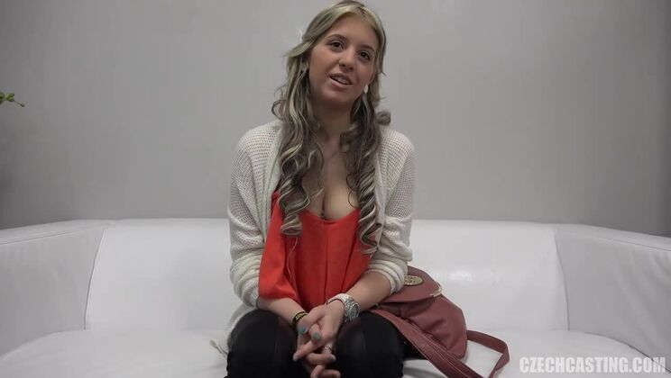 Casting with Sexy Karolina