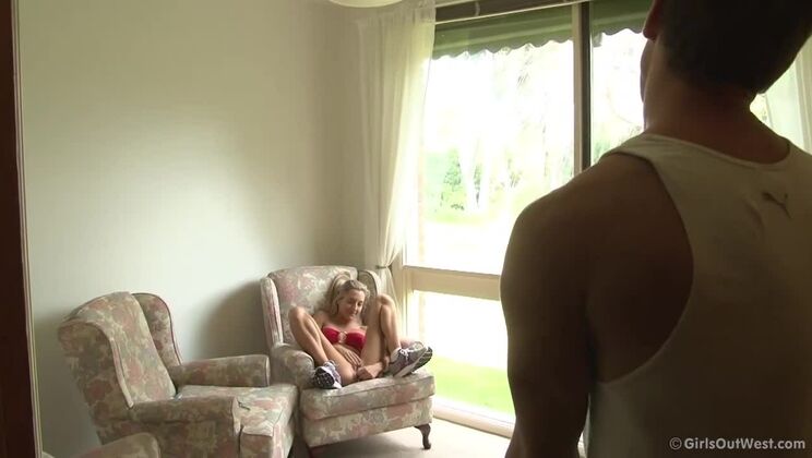 [GirlsOutWest] - Blonde Amber's Body Heat Experience - Amber