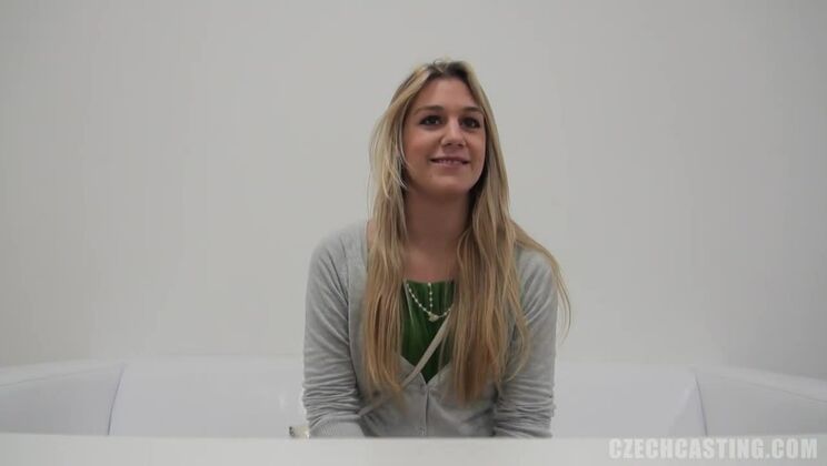 [CzechCasting] - Hot Blonde Tereza in Steamy Casting Session - Pavlina