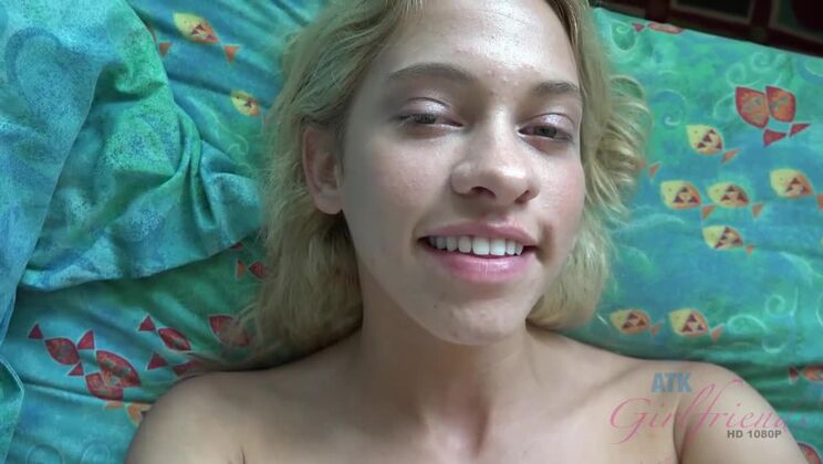 Small Tits, Big Desire: Khloe's Amateur Footjob Request