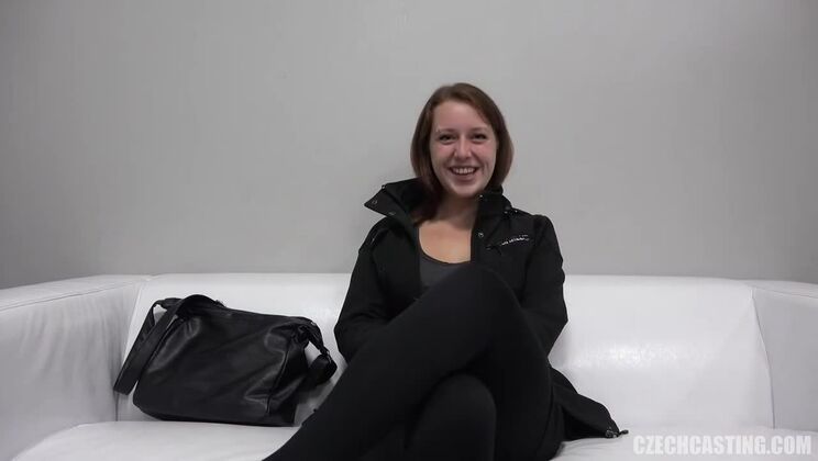 Gorgeous Lucie Sucks in Casting