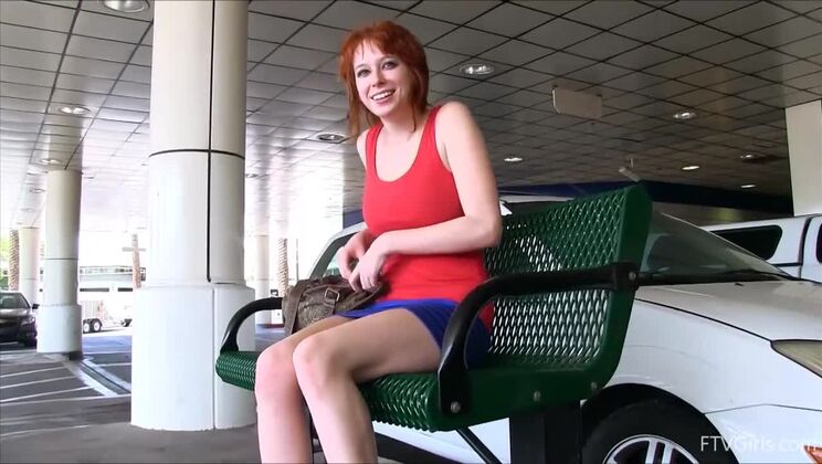 Redhead Zoey's Big Tits and More!