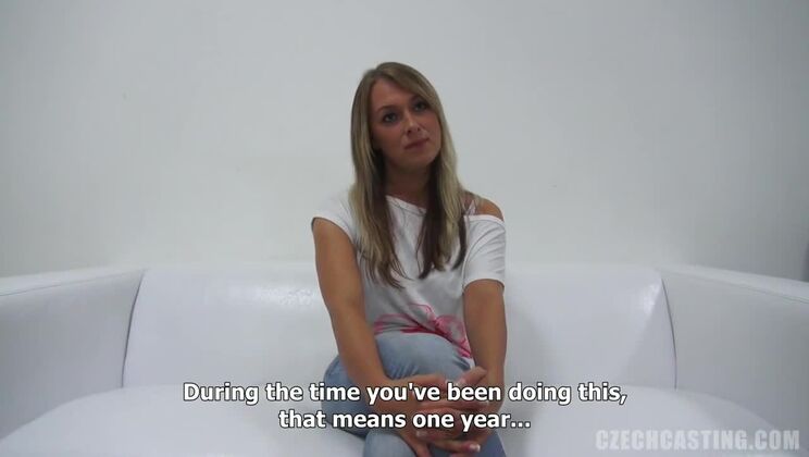 Blonde Renata Czech Delight