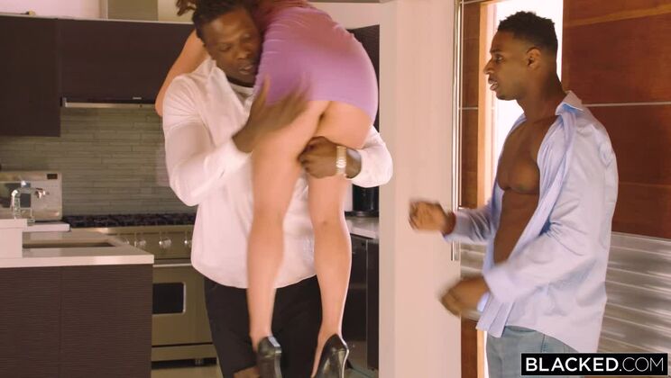 [BLACKED] - Riding Cock: Lily Love's Reverse Cowgirl Skills - Lily Love - Jax Slayher - Louie Smalls