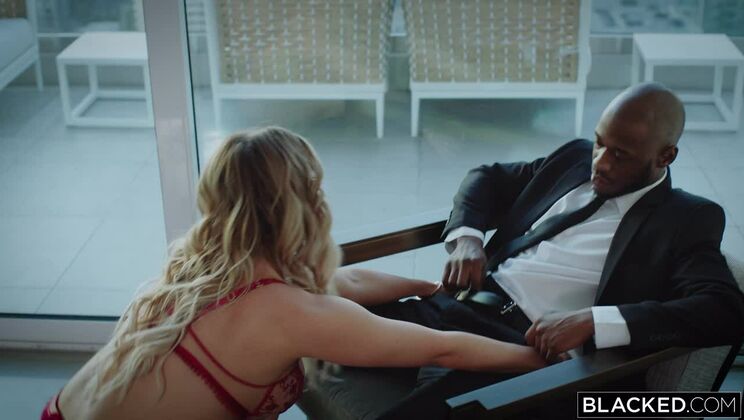 [BLACKED] - Interracial Sex with Blonde Kayley and Anton Harden