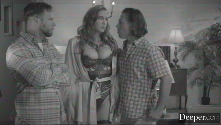 [Deeper] - Anton Harden's Deepthroat Skills on Display - Violet Myers - Seth Gamble - Maitland Ward - Anton Harden