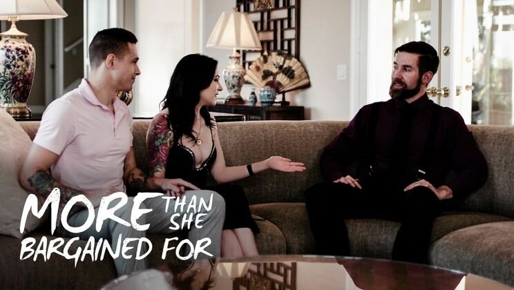 [PureTaboo] - Stepmom Gets Gagged and Facialized - Anna de Ville - Jayden Marcos - Chris Epic