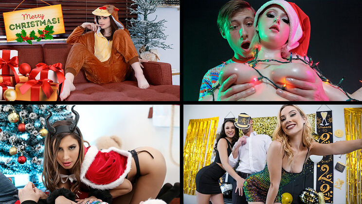 Best Lesbian December 2021 Scenes - Xxlayna Marie & Friends