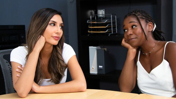 [WebYoung] - Lesbian Office Affair with Gianna and Hazel