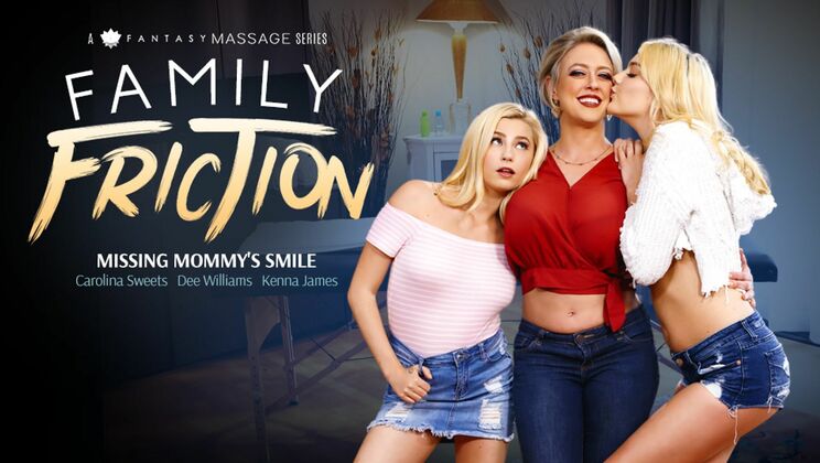 [AllGirlMassage] - Carolina Sweets in a Steamy Family Affair